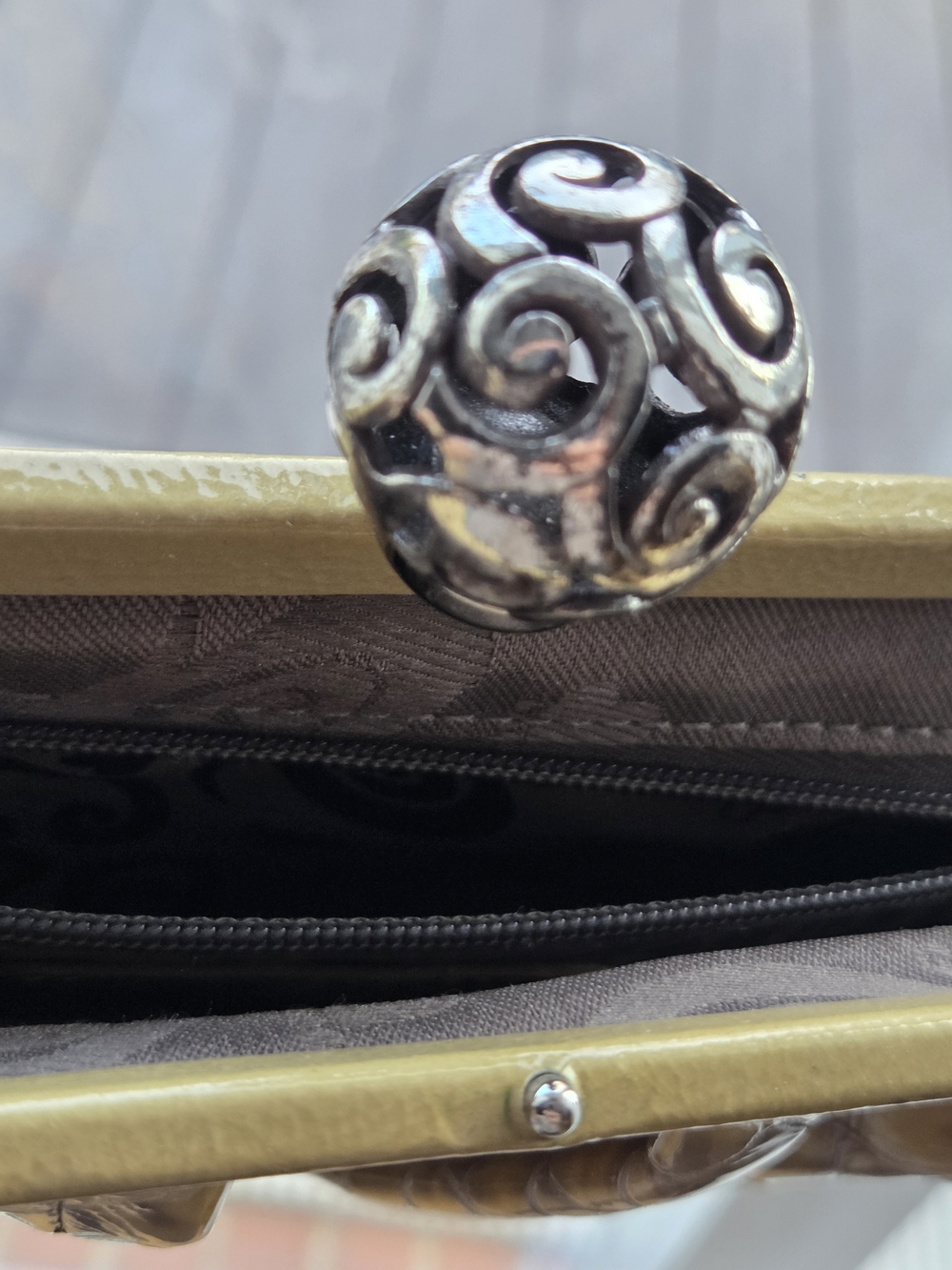 Brighton Go Go ruched clutch bag Vintage (2007) - Picture 9 of 10